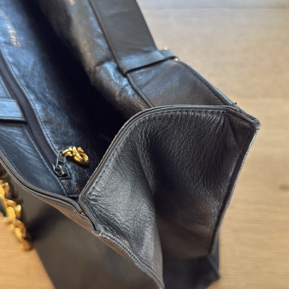 Chanel Black Leather Tote Bag - Picture 12 of 13